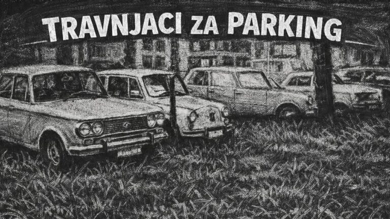 komunalni problem sa lošim parkiranjem