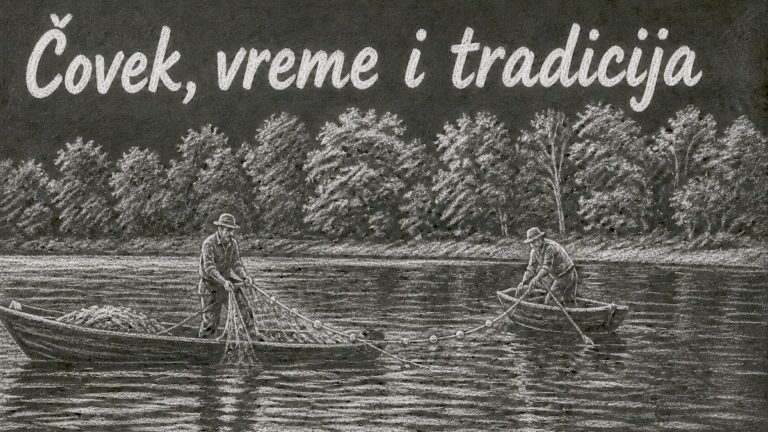 ribari vuku mreze kod Apatina
